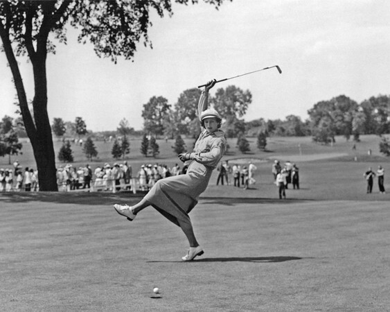 Golfer BABE DIDRIKSON ZAHARIAS Glossy 8x10 Photo Great Athlete Portrait Print