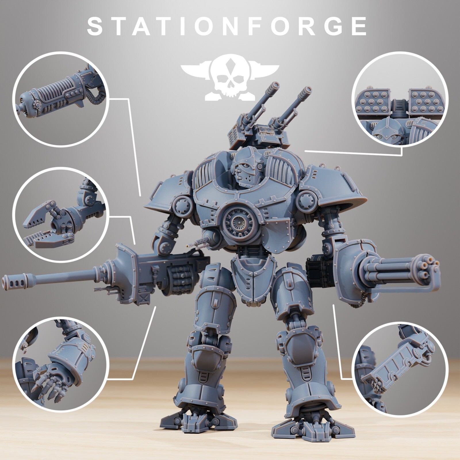 Scavenger Defender Mk2, Knight, Stationforge