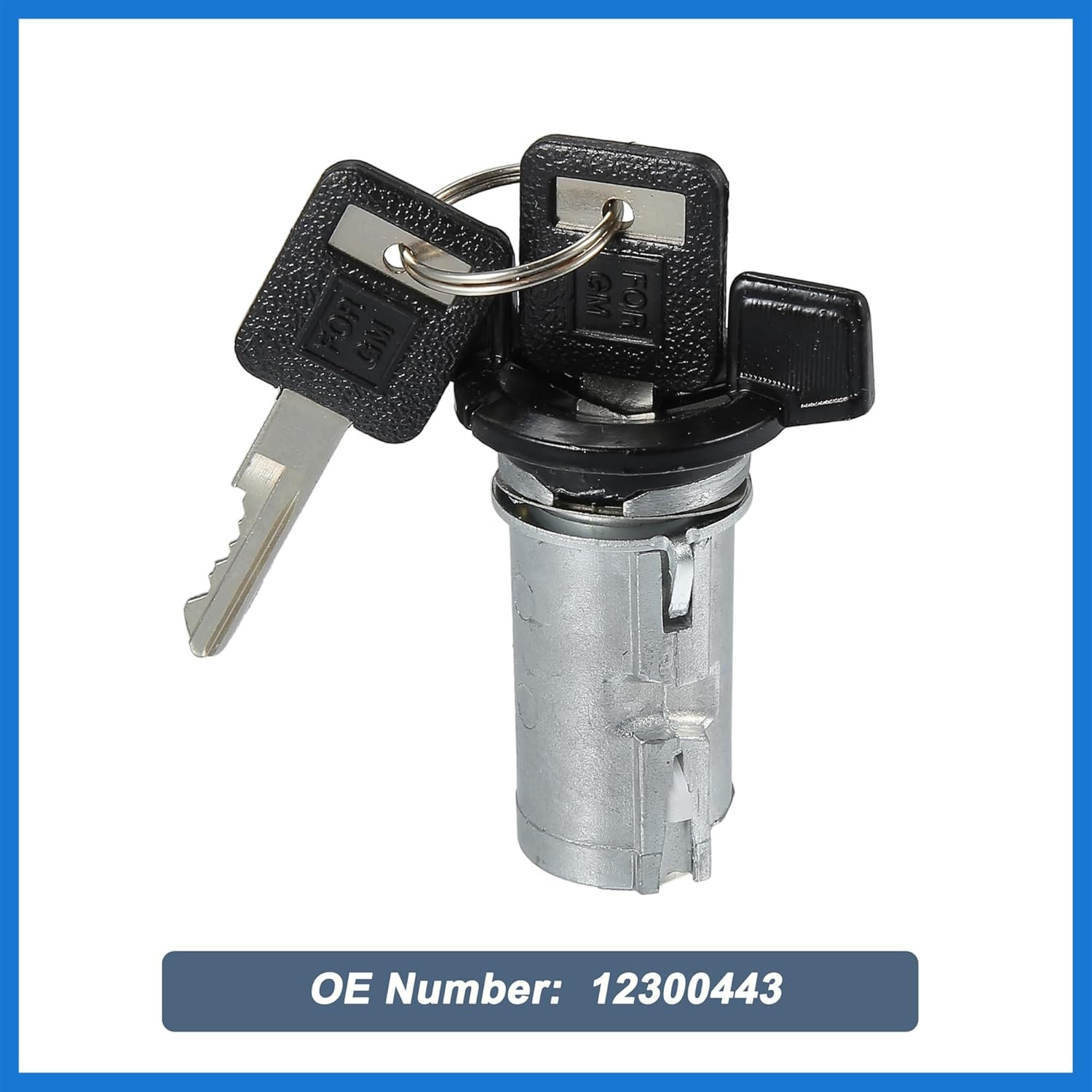 1 Set 12300443 Car Ignition Starter Switch Lock Cylinder W/Keys for Chevy C1500