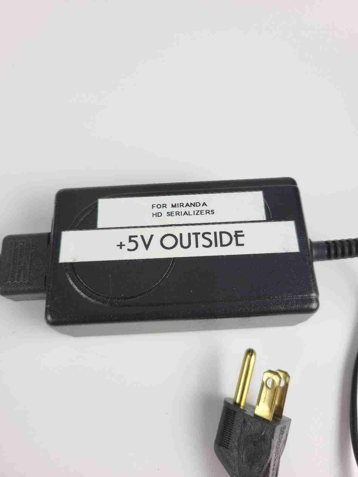 2 x Miranda SER-810E Video Serializer Serial to Paralell Transcoder BNC