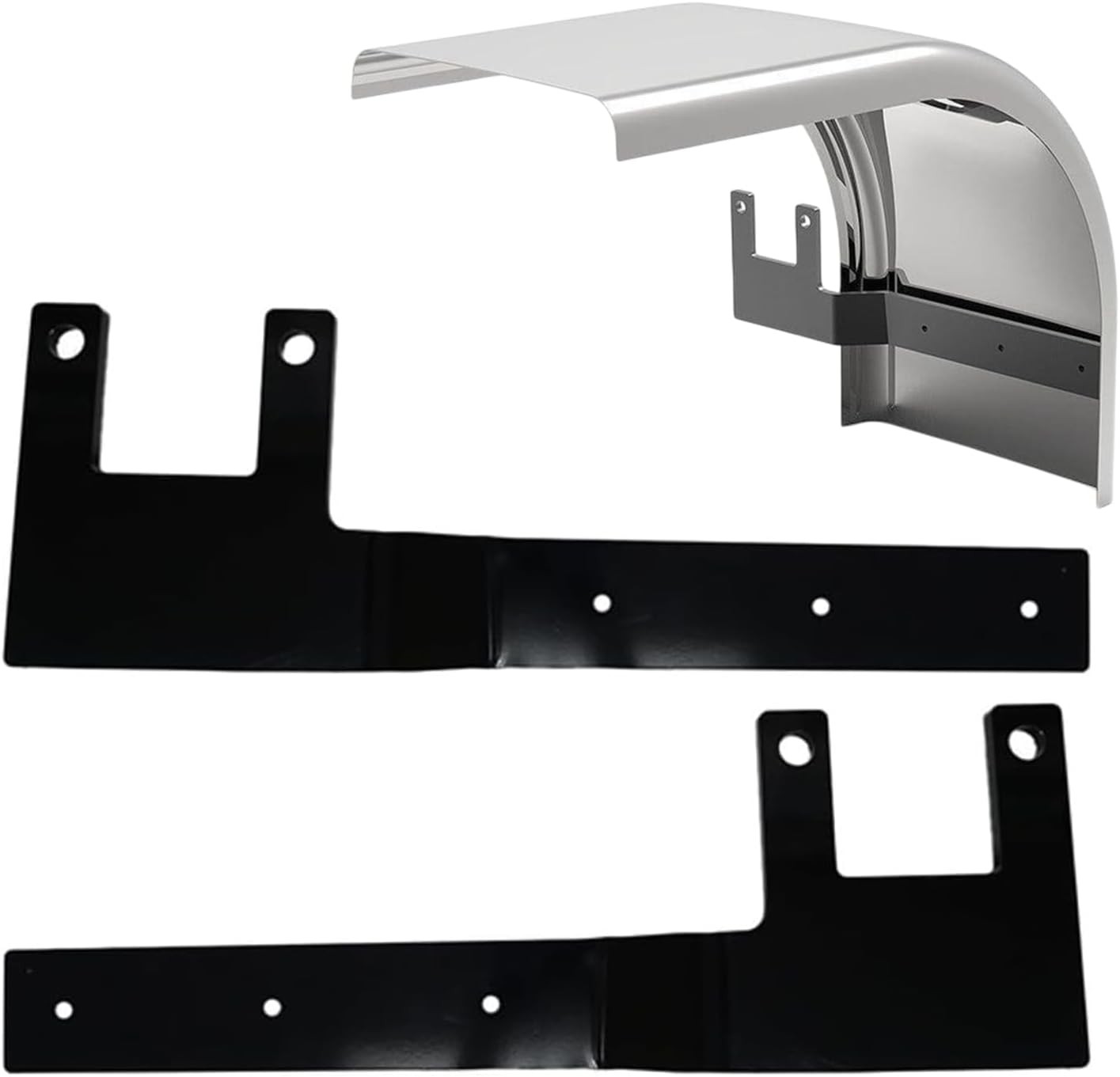 Front Fender Mount Bracket Pair For Peterbilt Low Airleaf Kenworth AG400L Trucks