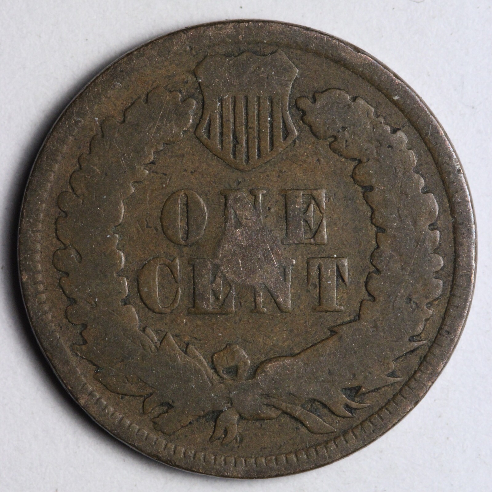1903 Indian Head Cent Penny Counter Stamp "18" E164 TYC