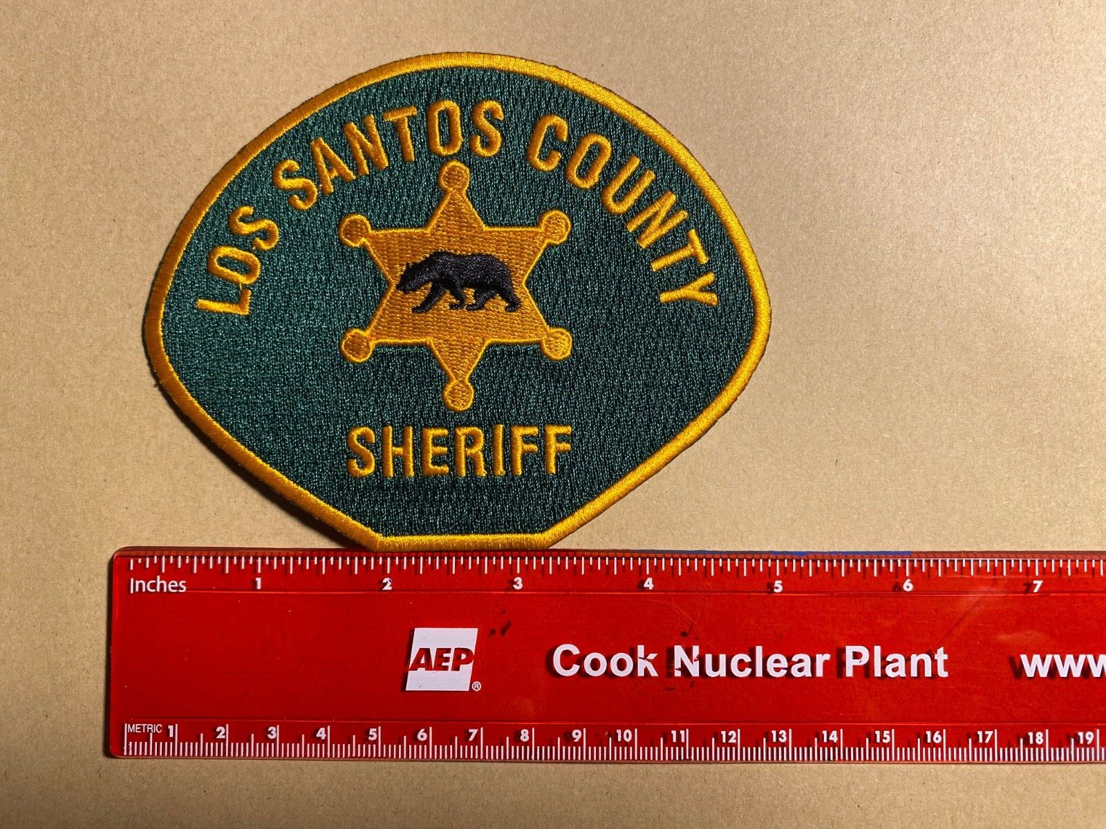 Los Santos County Sheriff Patch GTA V / LSPDFR NEW