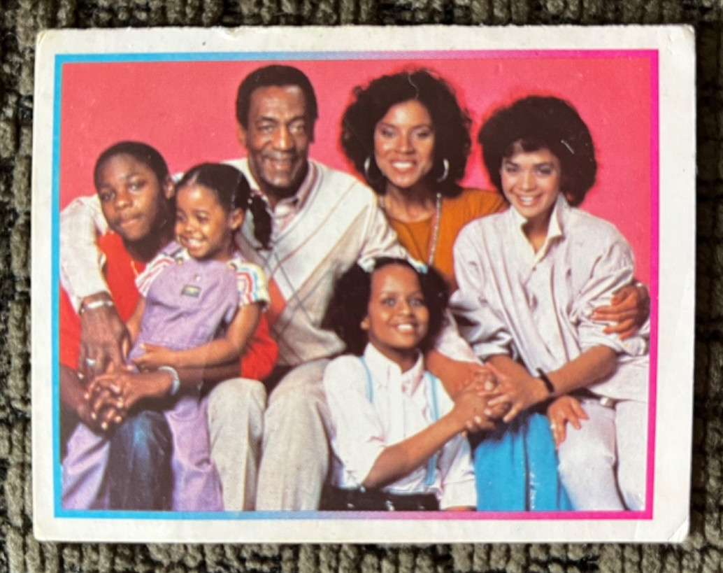 The Cosby Show Bill Cosby Lisa Bonet 1986 Spanish Superstar TV Card