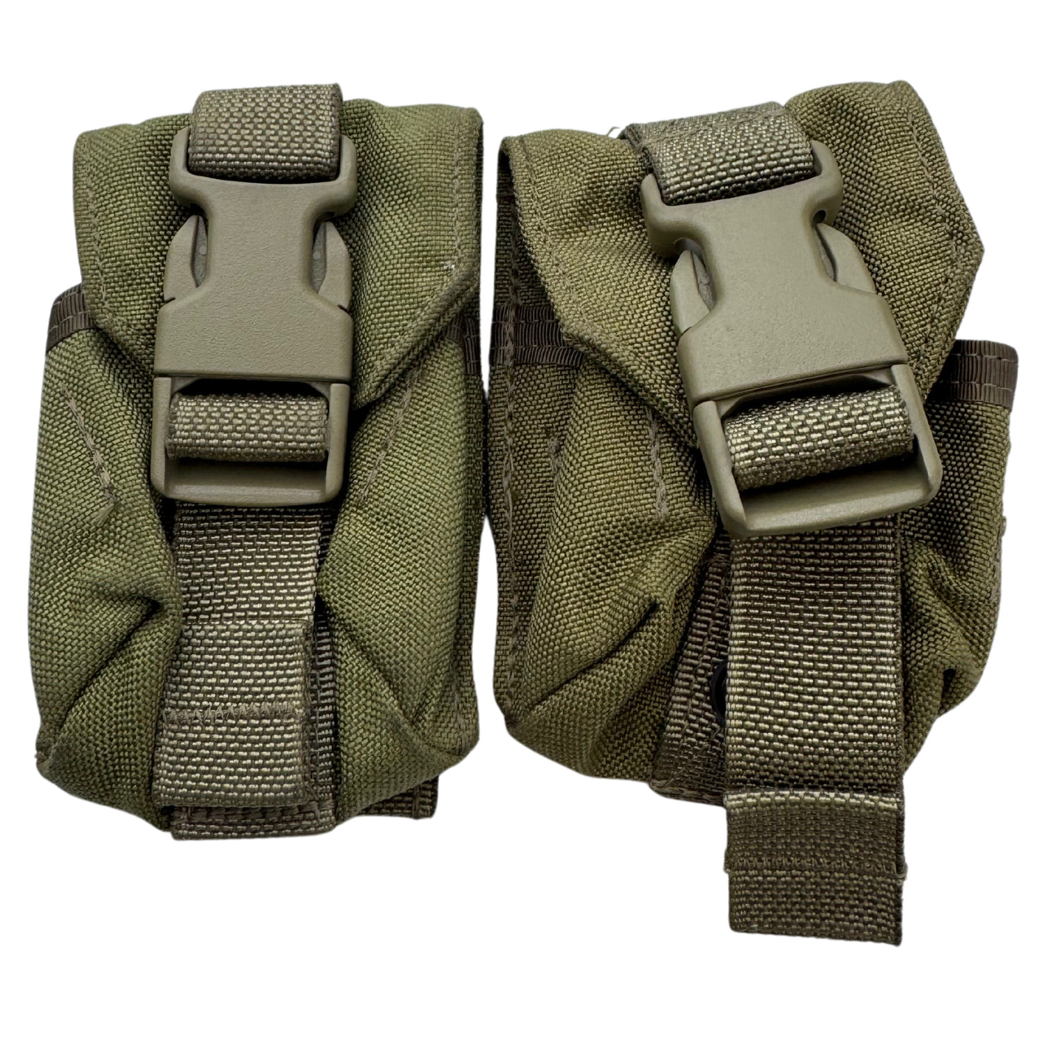 Coyote Eagle MOLLE Frag Grenade Pouch 2-Pack – Used Excellent *mocinc.1982*