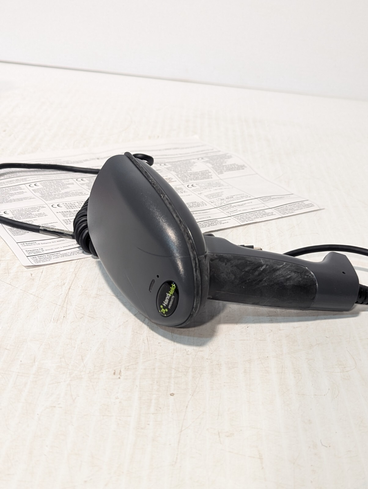 Handheld Products 3800 Barcode Scanner, 6' Coiled Cable, 994572E