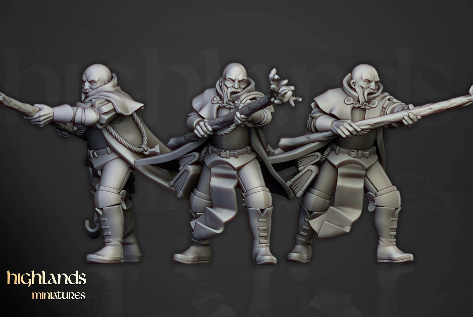 Battle Mage - 28-32mm Sunland - Resin Tabletop Miniature