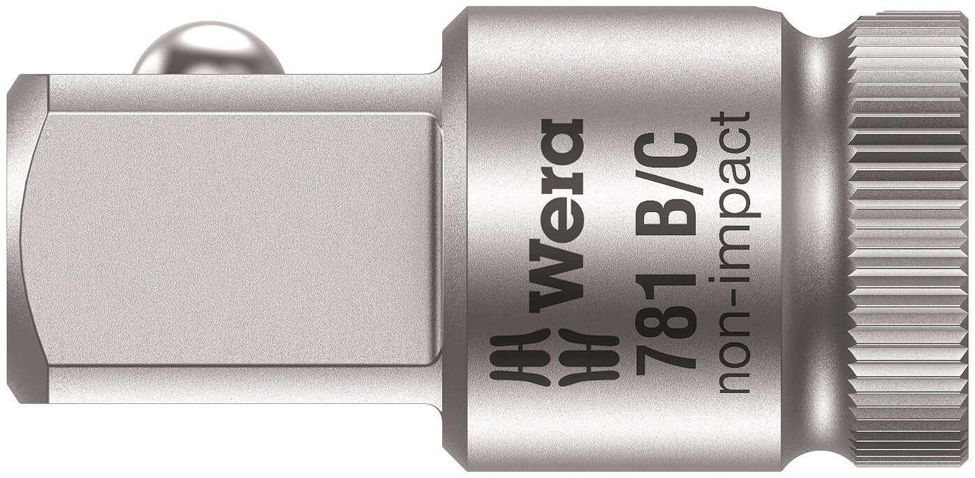Wera 781 B/C Socket Wrench Adapter 3/8" Drive 05042673001
