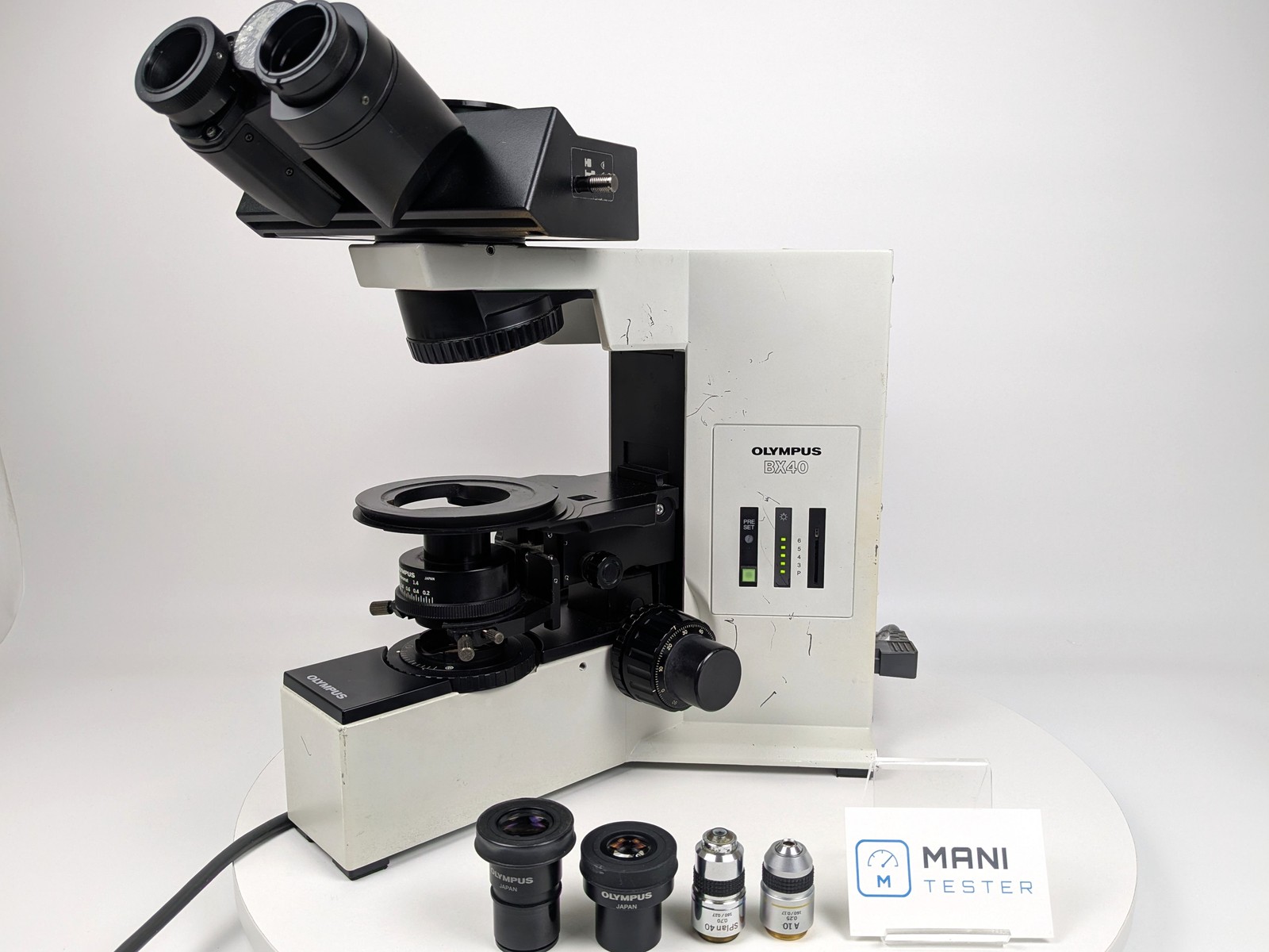OLYMPUS BX40F Laboratory Research Microscope Halogen PARTS/REPAIR