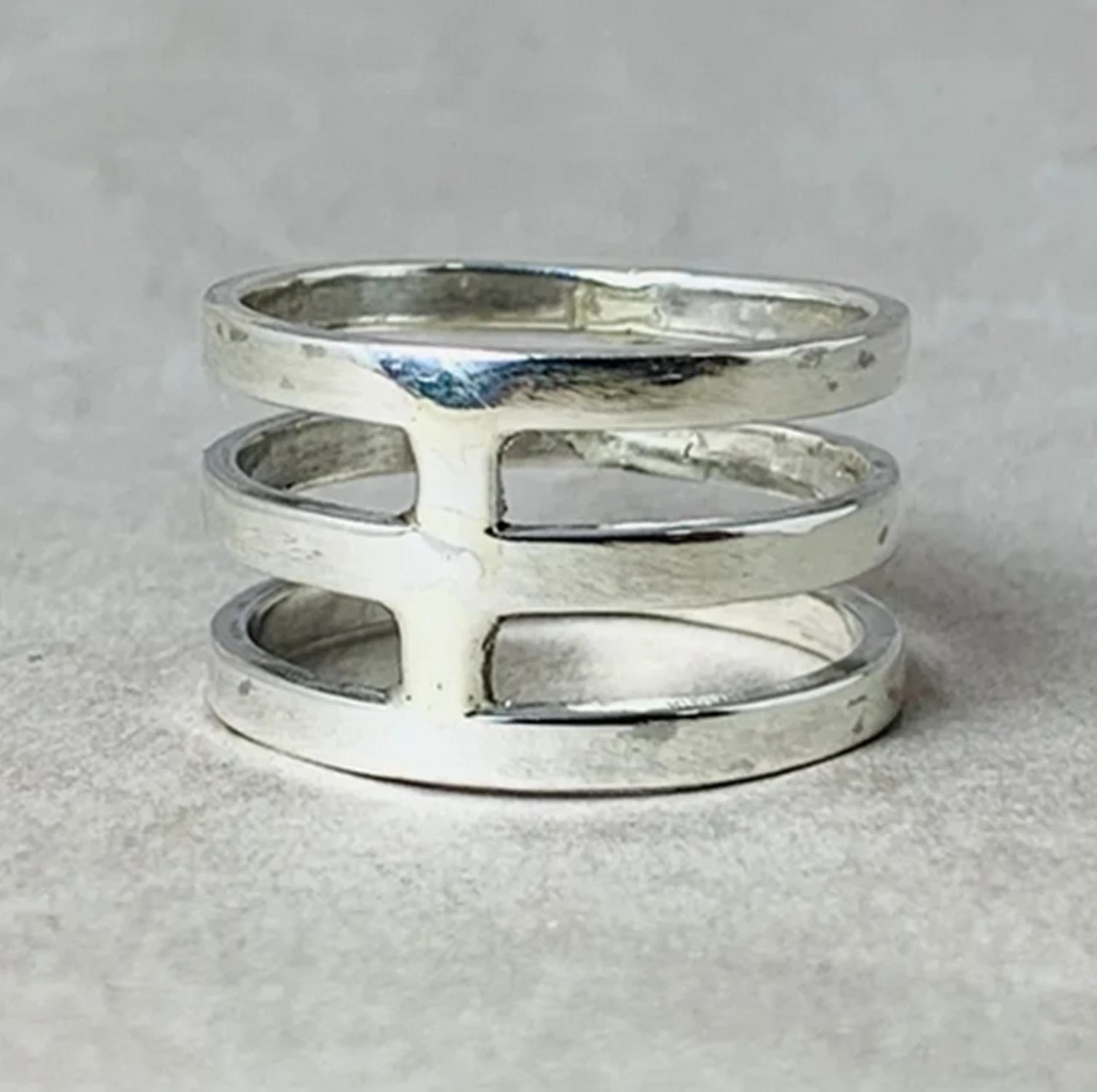 Wedding Solid 925 Sterling Silver Band Ring Statement Handmade Ring All Size