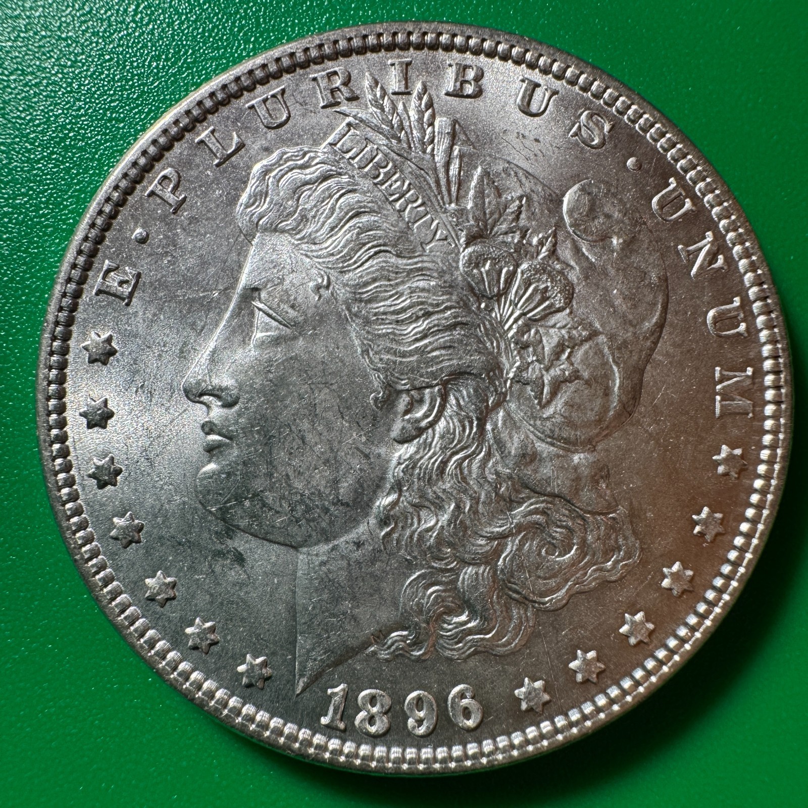 1896 Morgan Silver Dollar 14610
