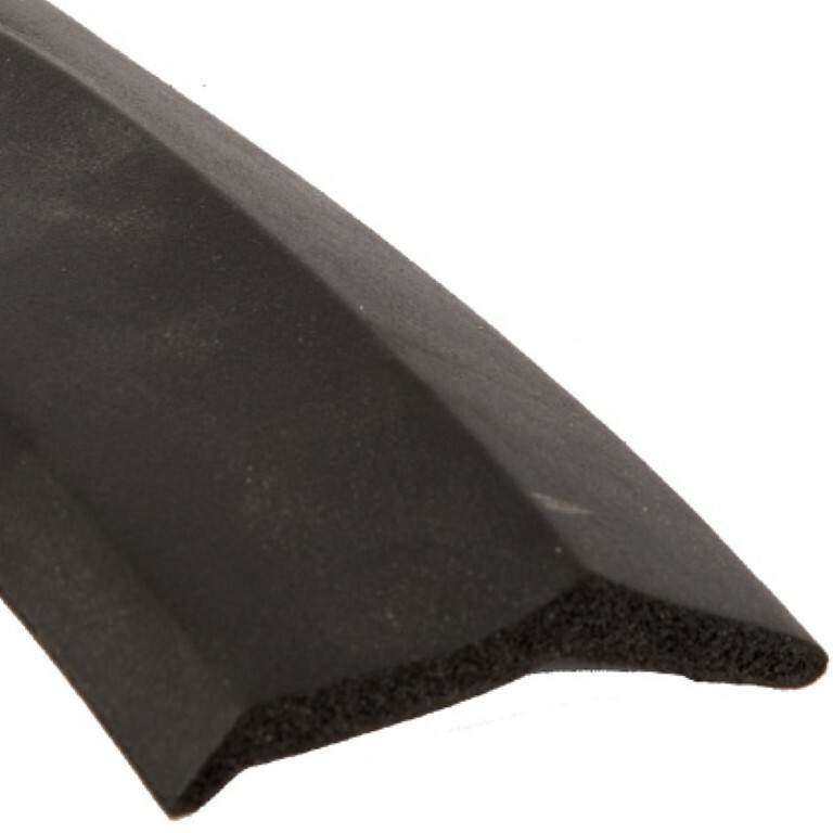 10' ft Garage Door Wood Bottom Seal Sponge Rubber 1 3/8″ Thick Doors