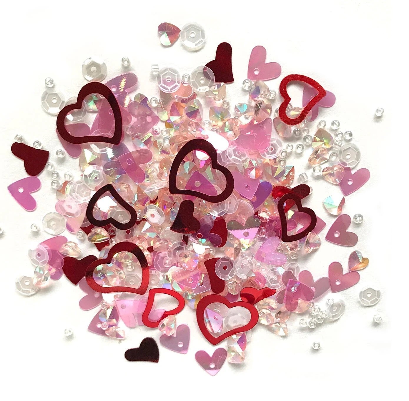 Sweetheart Sparkletz Embellishments SPK141 - Buttons Galore - Craft Sewing Sew
