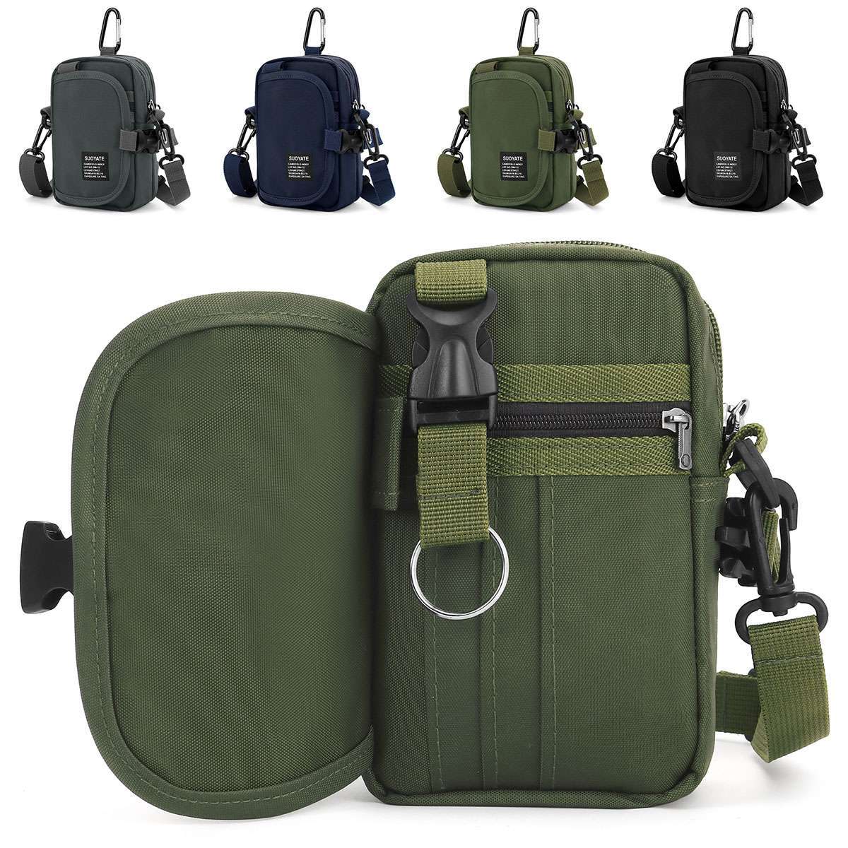 Men Women Sling Bag Cross Body Handbag Chest Bag Shoulder Pack Small Travel Bag