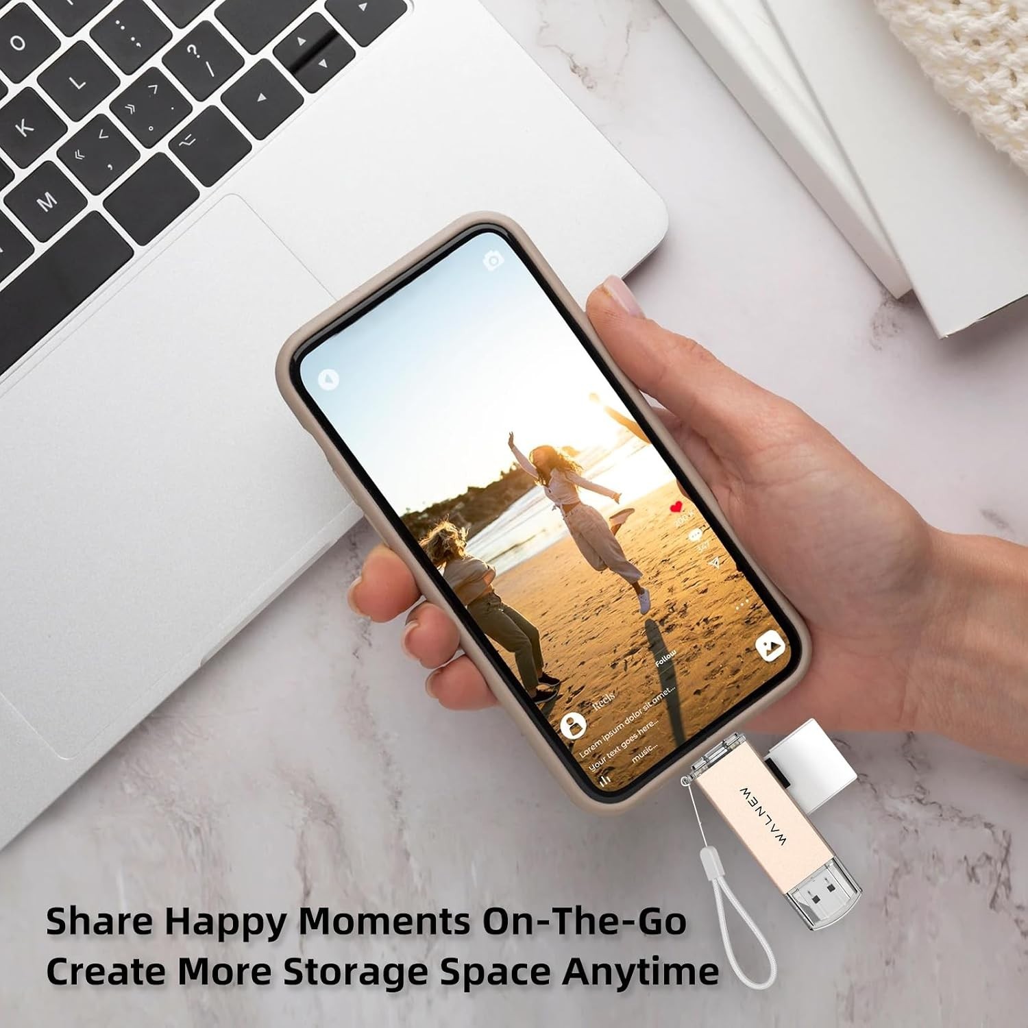 High-Speed USB 3.0 & USB-C SD Card Reader - Dual Slot Adapter for Max Efficiency