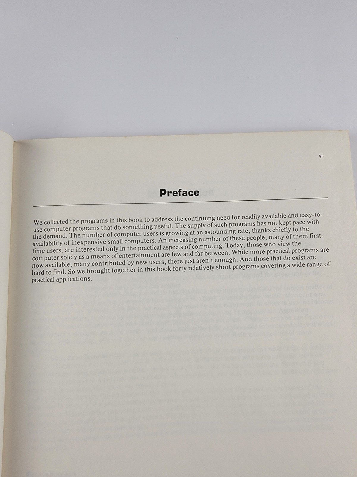Original Vintage Practical Basic Programs IBM Edition By Lon Poole
