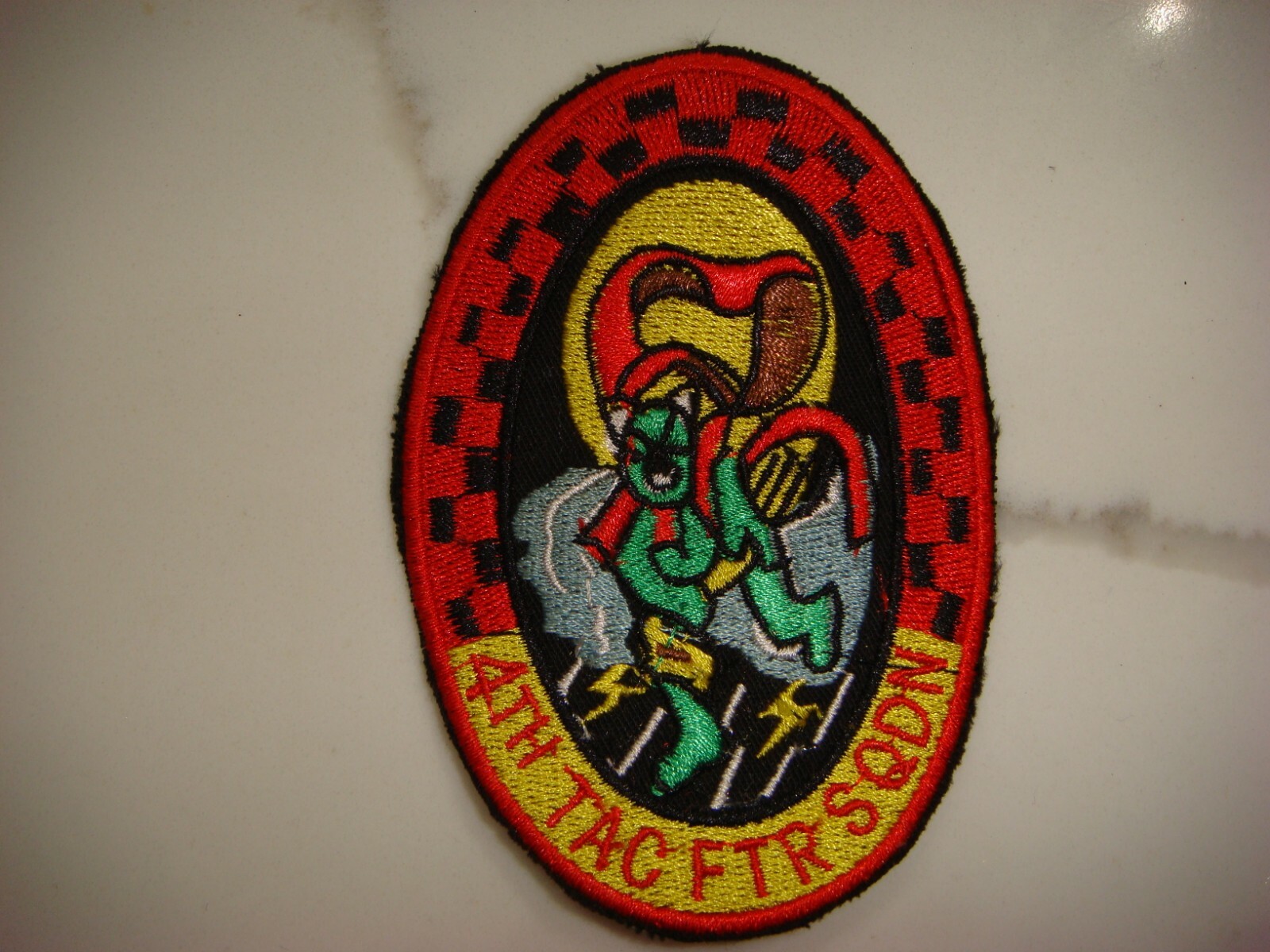US 4th TACTICAL FIGHTER SQUADRON, VIETNAM WAR PATCH