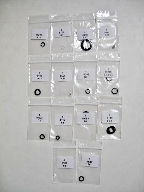 FX Boss Air Gun O-Ring Kit / R&S 1.5-15.88BFX / Revision 4/6/2021 / IND Marked