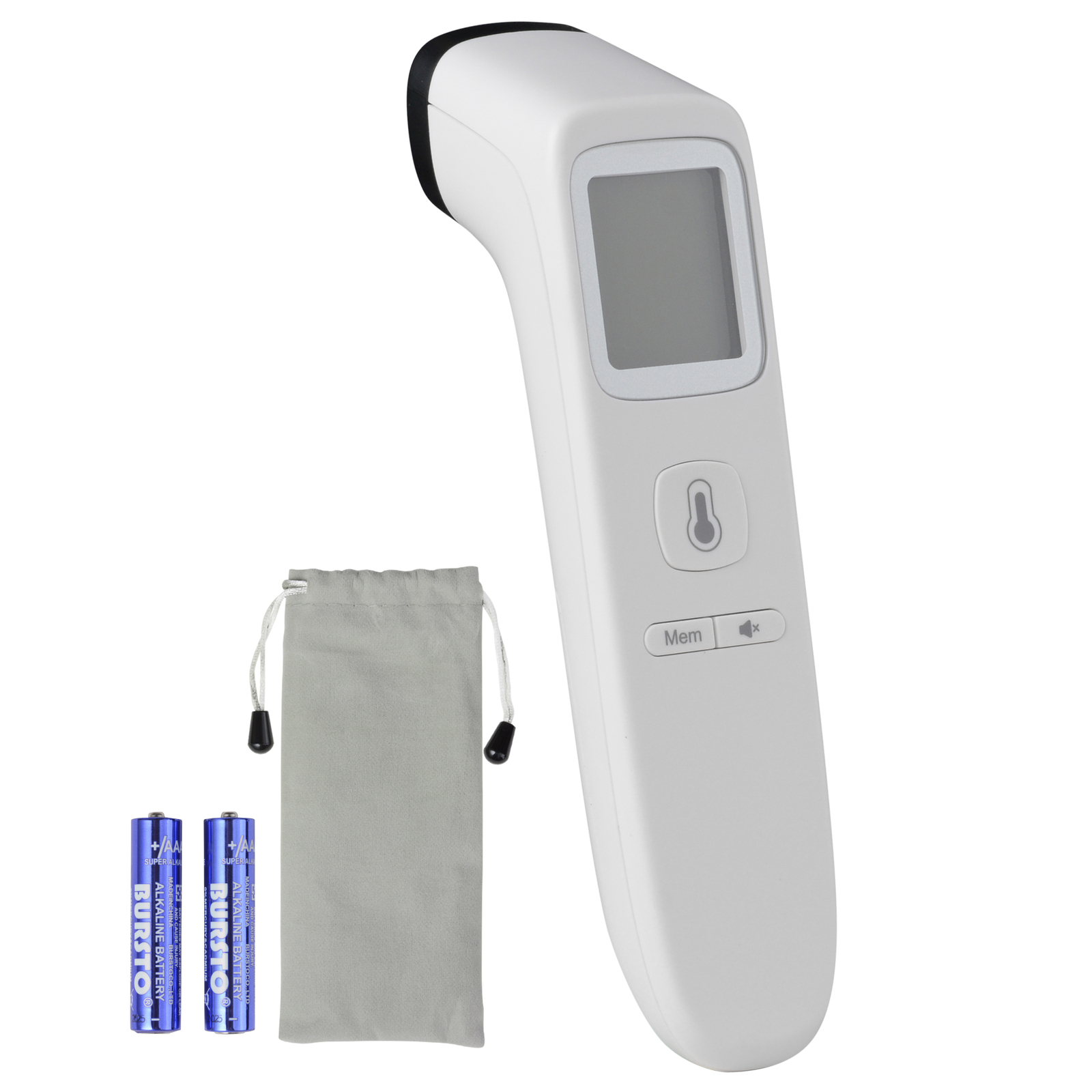 2 Pack No Contact Digital Infrared Thermometer Temperature Gun Memory Function