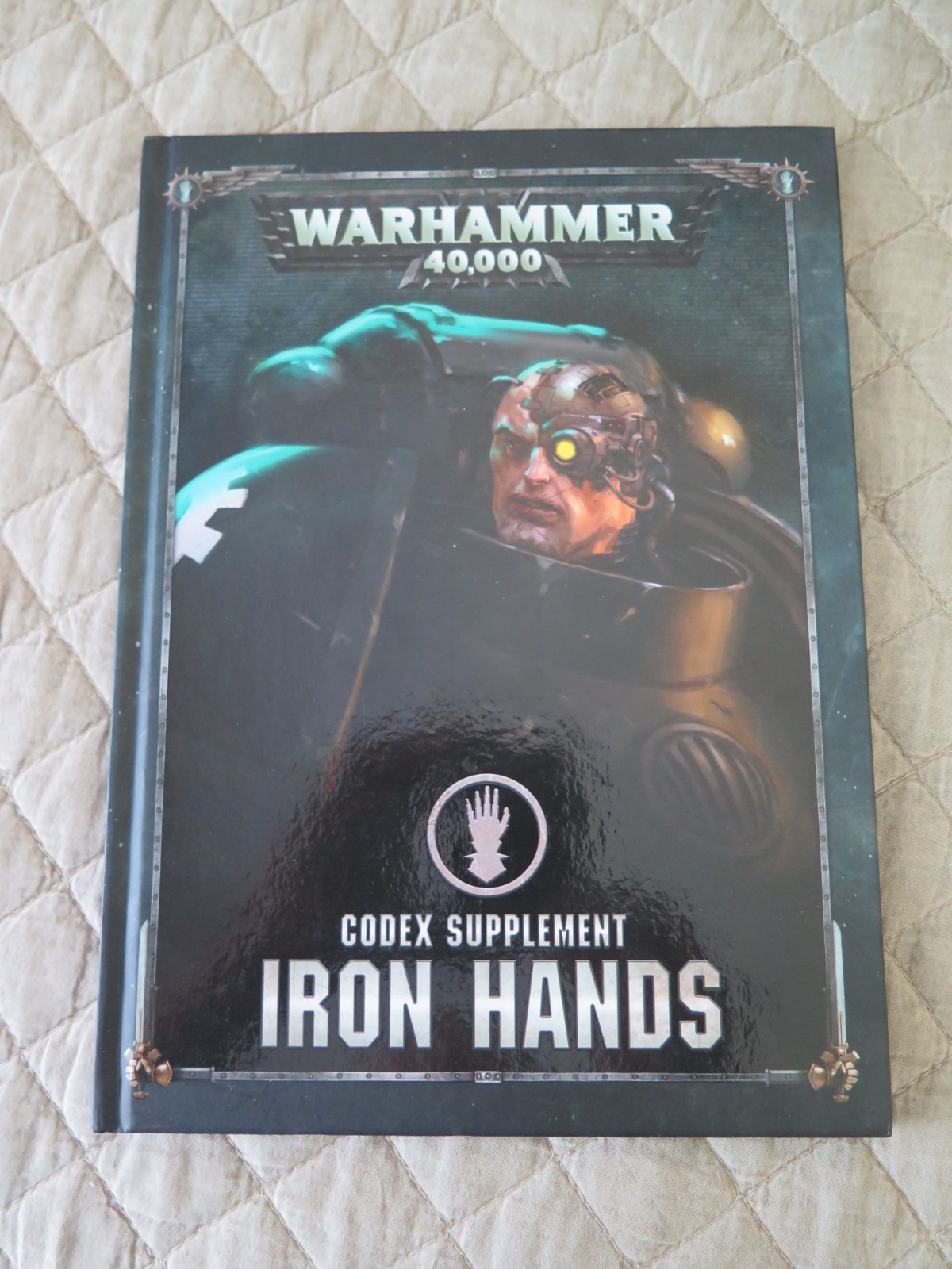 WARHAMMER 40,000 40K CODEX SUPPLEMENT IRON HANDS GAMES WORKSHOP VERY RARE OOP