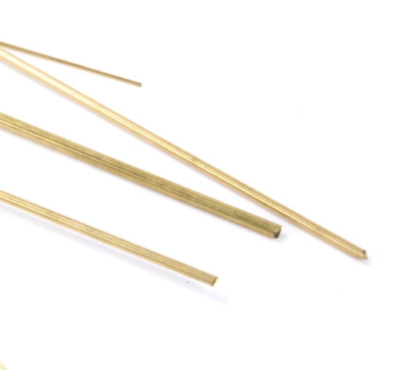 H62 Brass Round Metal Rod Φ0.8/1/1.2/1.3/1.5/1.6/1.8/2/2.2/2.3/2.4/2.5/2.6-40mm