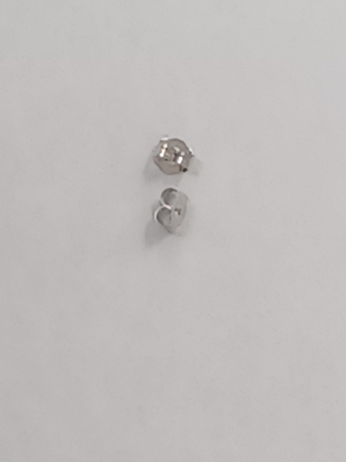 14k White Gold Earring Backs (pair)