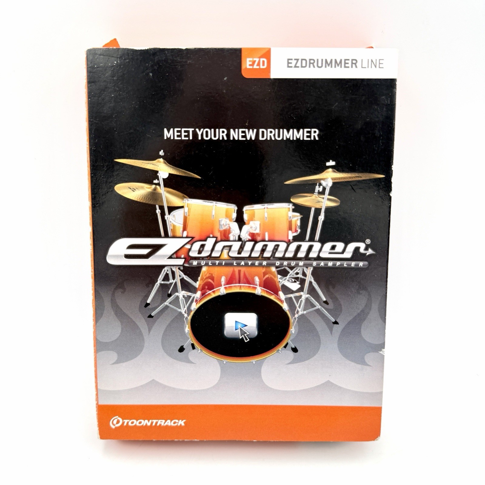 TOONTRACK EZ DRUMMER Multi Layer Drum Sampler DVD With Serial#