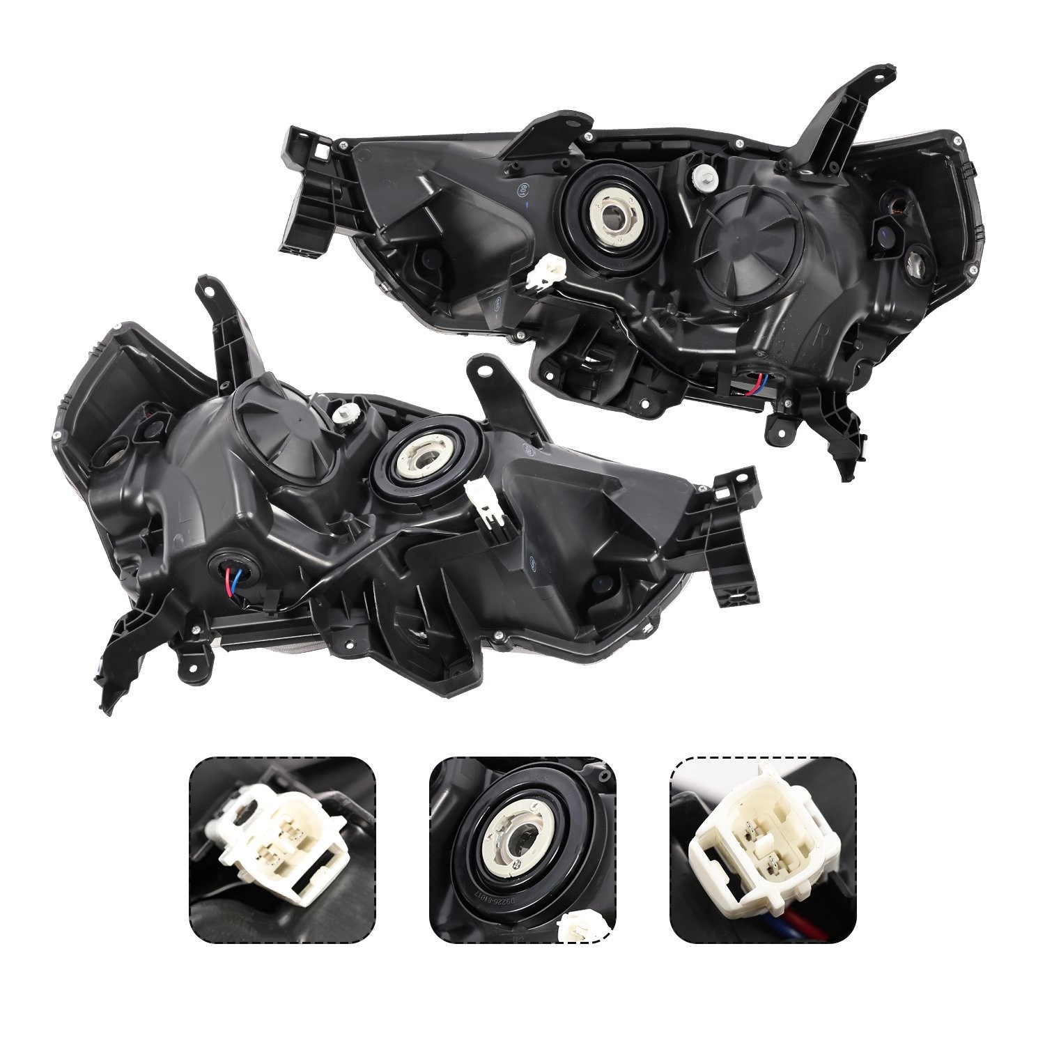 For 2014-20 Toyota 4Runner Headlight Halogen Set Driver And Passenger Side