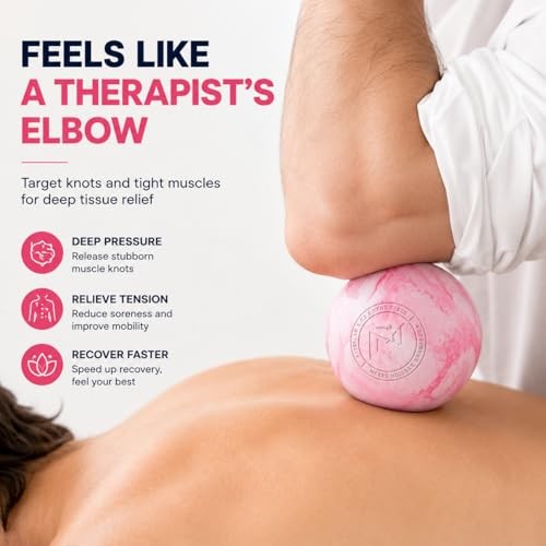 Massage Lacrosse Balls for Myofascial Release, Quality Certification, Blue