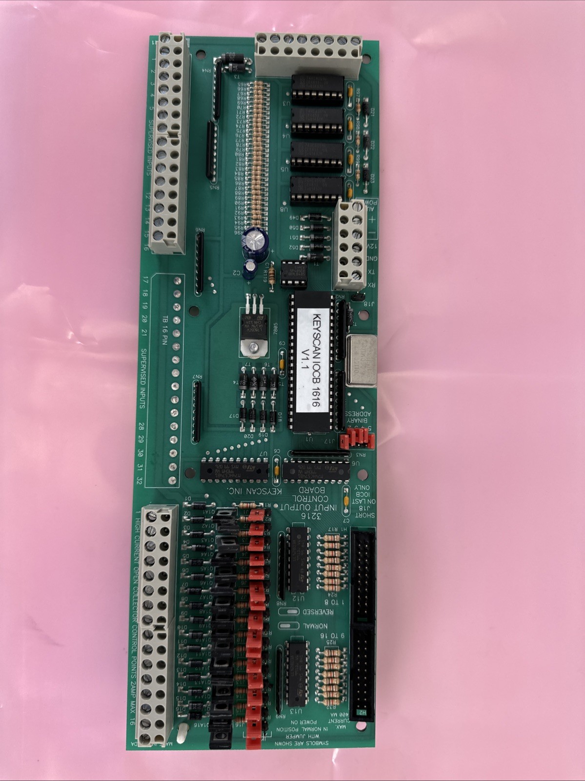 Keyscan IOCB 1616 Input Output Control Board Module 3216 IOCB1616B IOCB1616
