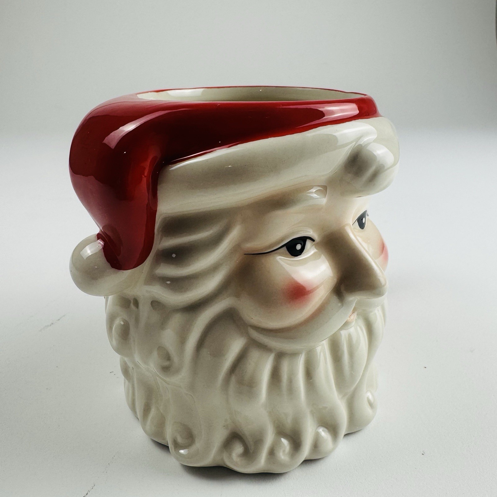 Gibson Pottery Santa 3D Coffee Mug Cup