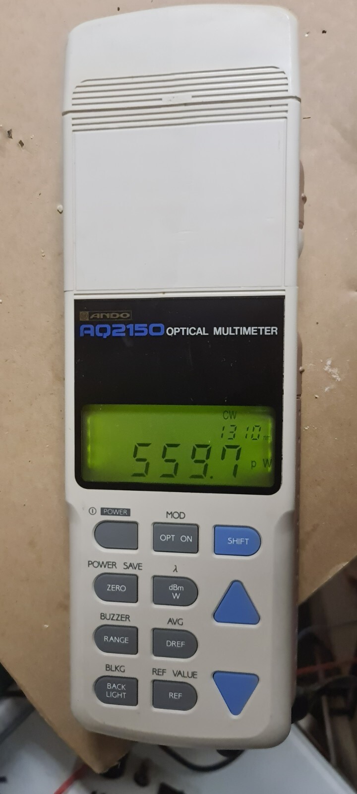 Ando AQ2150 Optical Multimeter +AQ2752 Sensor Unit + AQ4351 Unit