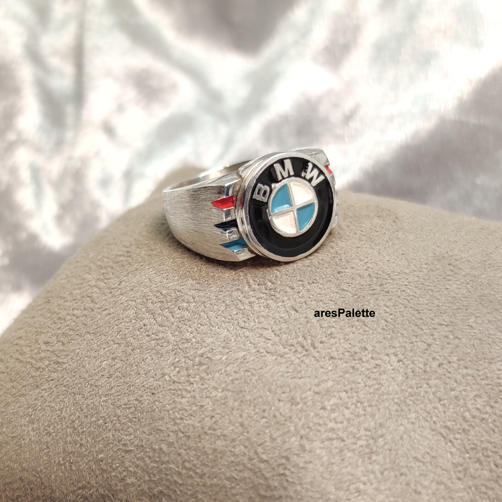 BMW Ring 925 Silver Handmade Silver Ring Gift Idea