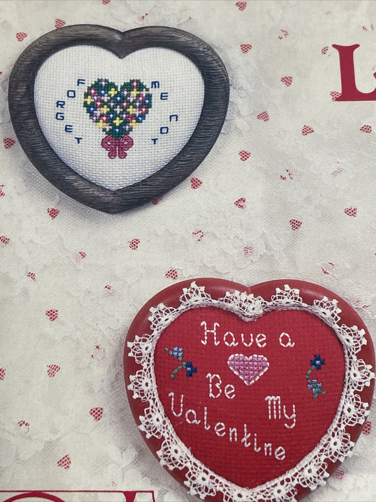 Krazy Stitches Loving Hearts Cross Stitch Pattern
