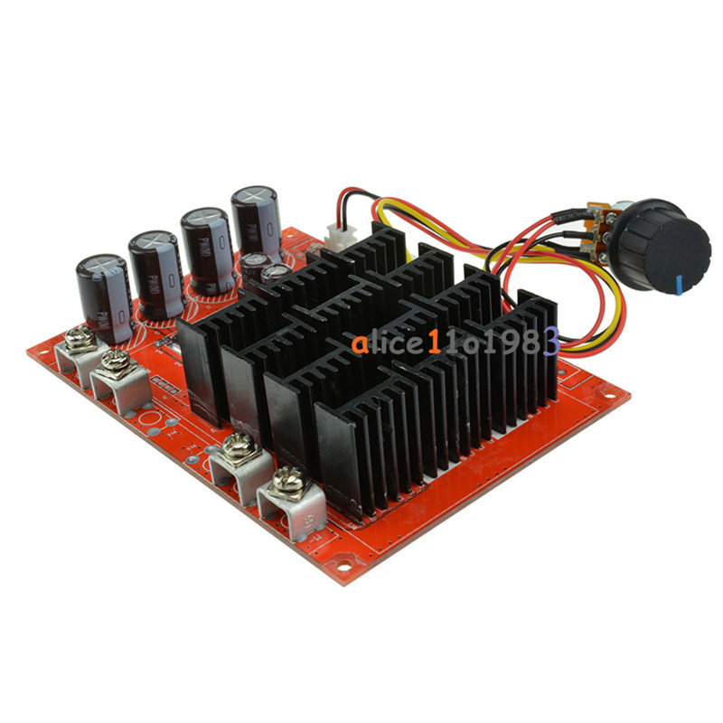 DC 10-50V 60A Motor Speed Control PWM HHO RC Controller 12V 24V 48V 3000W