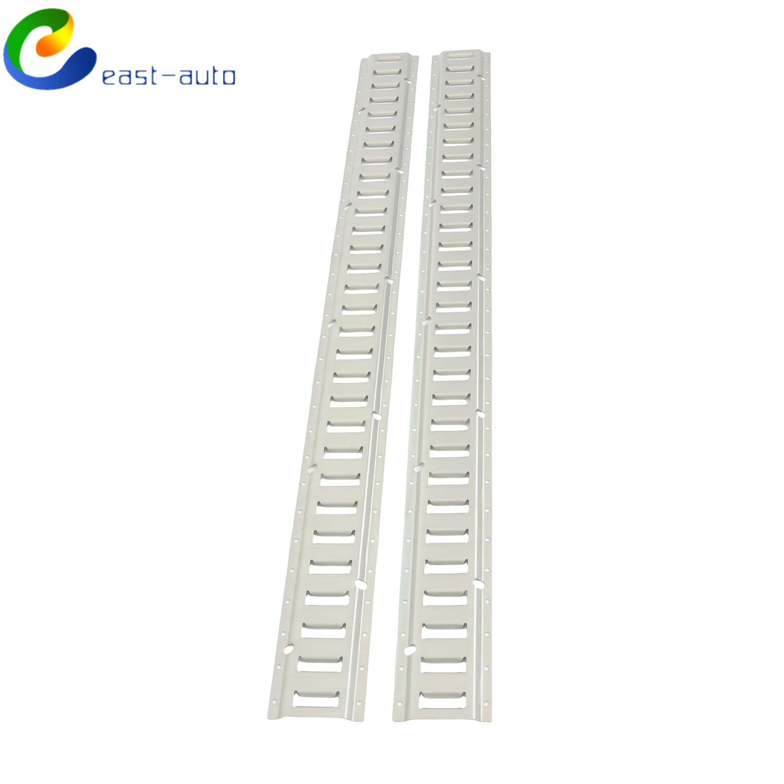 Fit For Truck Trailer Cargo Van Utility Galvanized 2PC 5' E-Track Tie-Down Rail