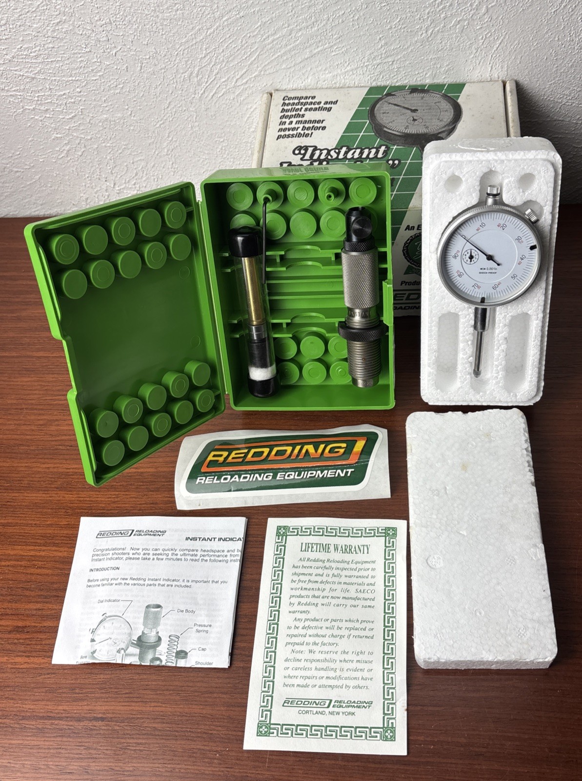 27107 REDDING INSTANT INDICATOR WITH DIAL - 220 SWIFT