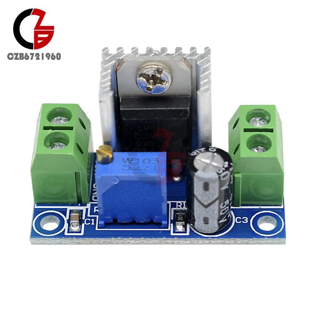 5PCS DC LM317 Linear Buck Converter Adjustable Step Down Power Regulator Module
