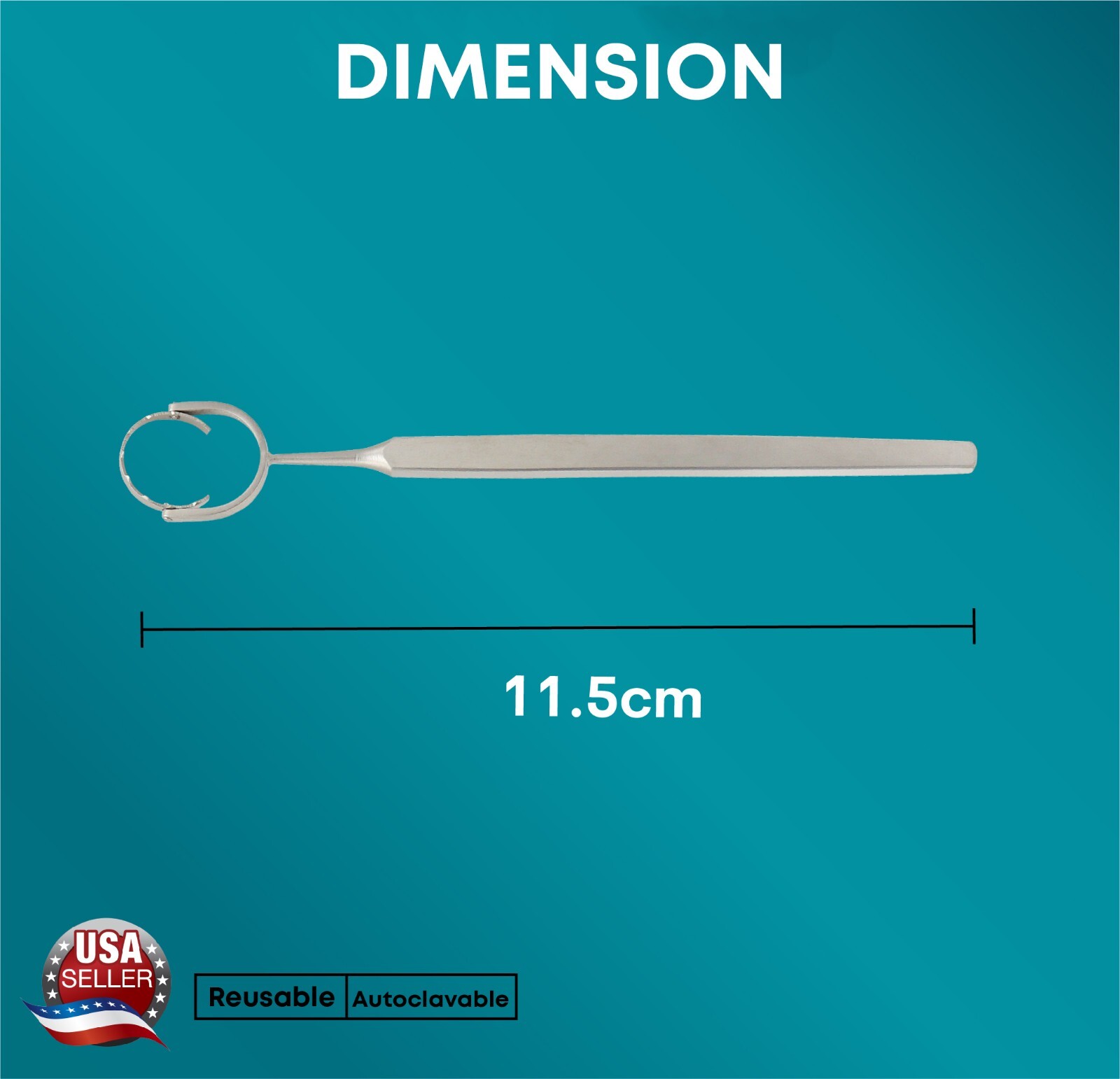 Fine Thornton Fixation Ring 13mm 8 Point Premium Ophthalmic Surgical Instruments