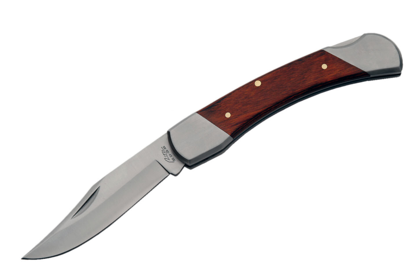 Large 8.5" Classic Lockback Folding Knife - Beautiful Hardwood Handles - 110