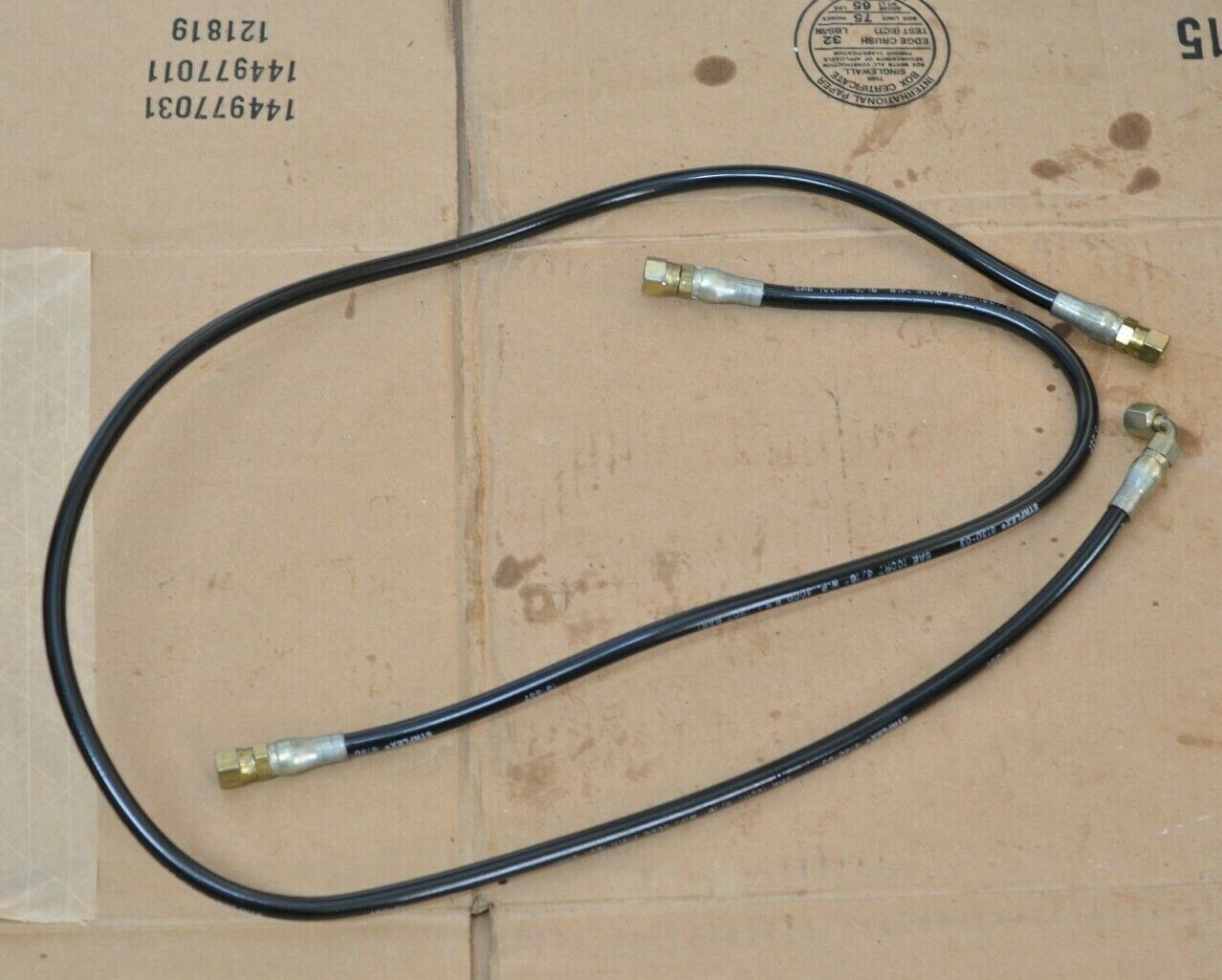 A-Dec Dental Chair Lift Hydraulic Hoses Base and Back Rest "SYNFLEX" 3130-03