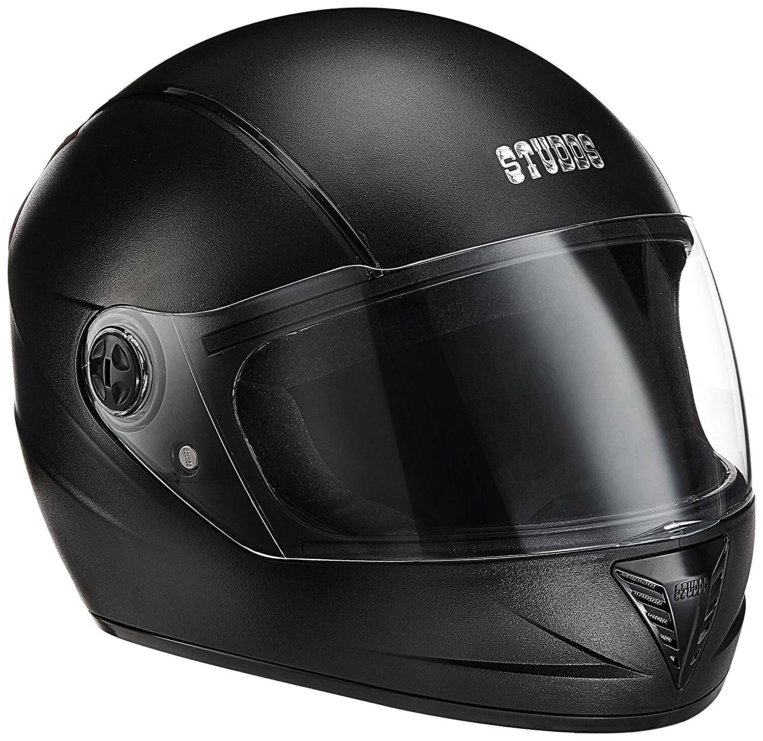 Studds Professional Helmet Black With Strip L Size Head Size 58CM