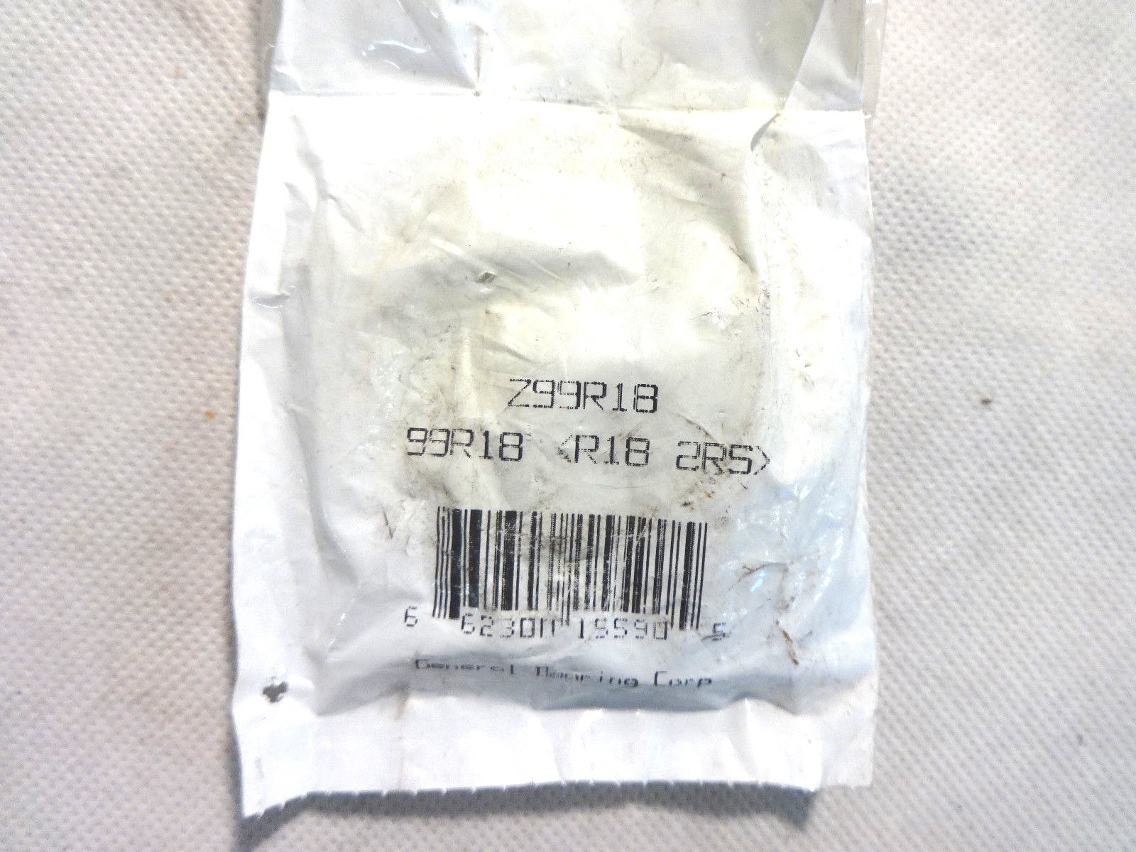 NEW GENERAL Z99R18 99R18 2RS SEALED BALL BEARING