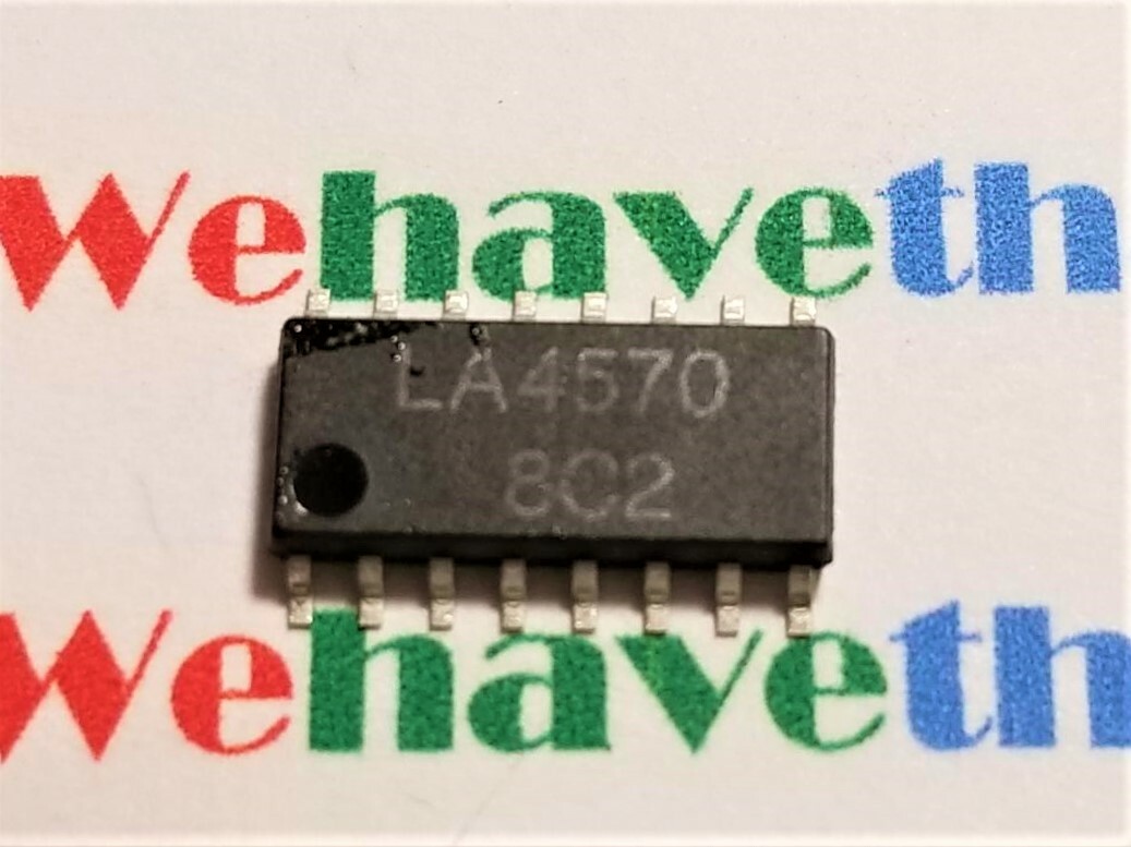 LA4570 / LA4570M / A4570 / IC / SURFACE MOUNT / 1 PIECE (qzty)