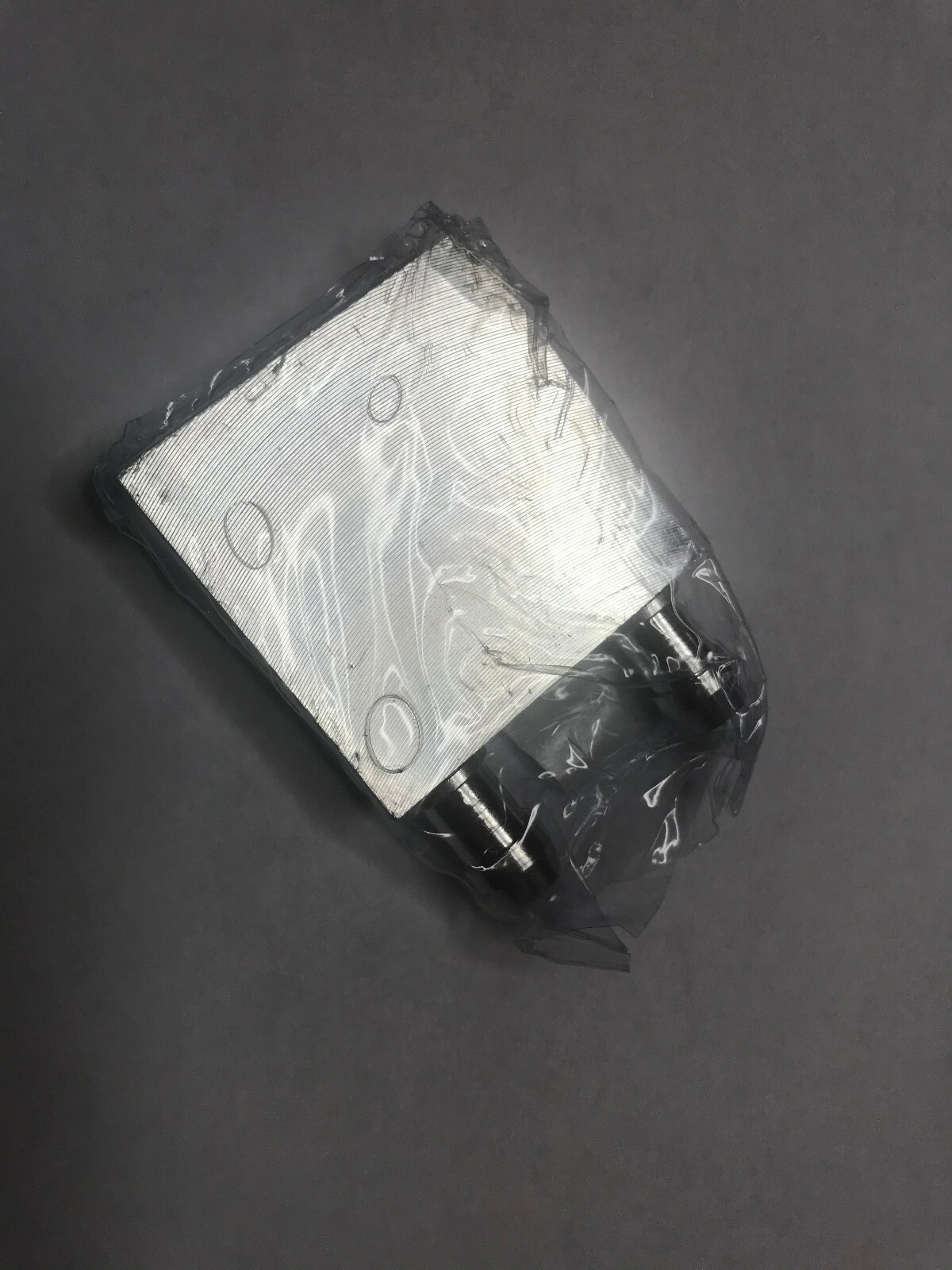 Aluminum Water Cooling Block Peltie Radiator Heat Sink 40x40mm