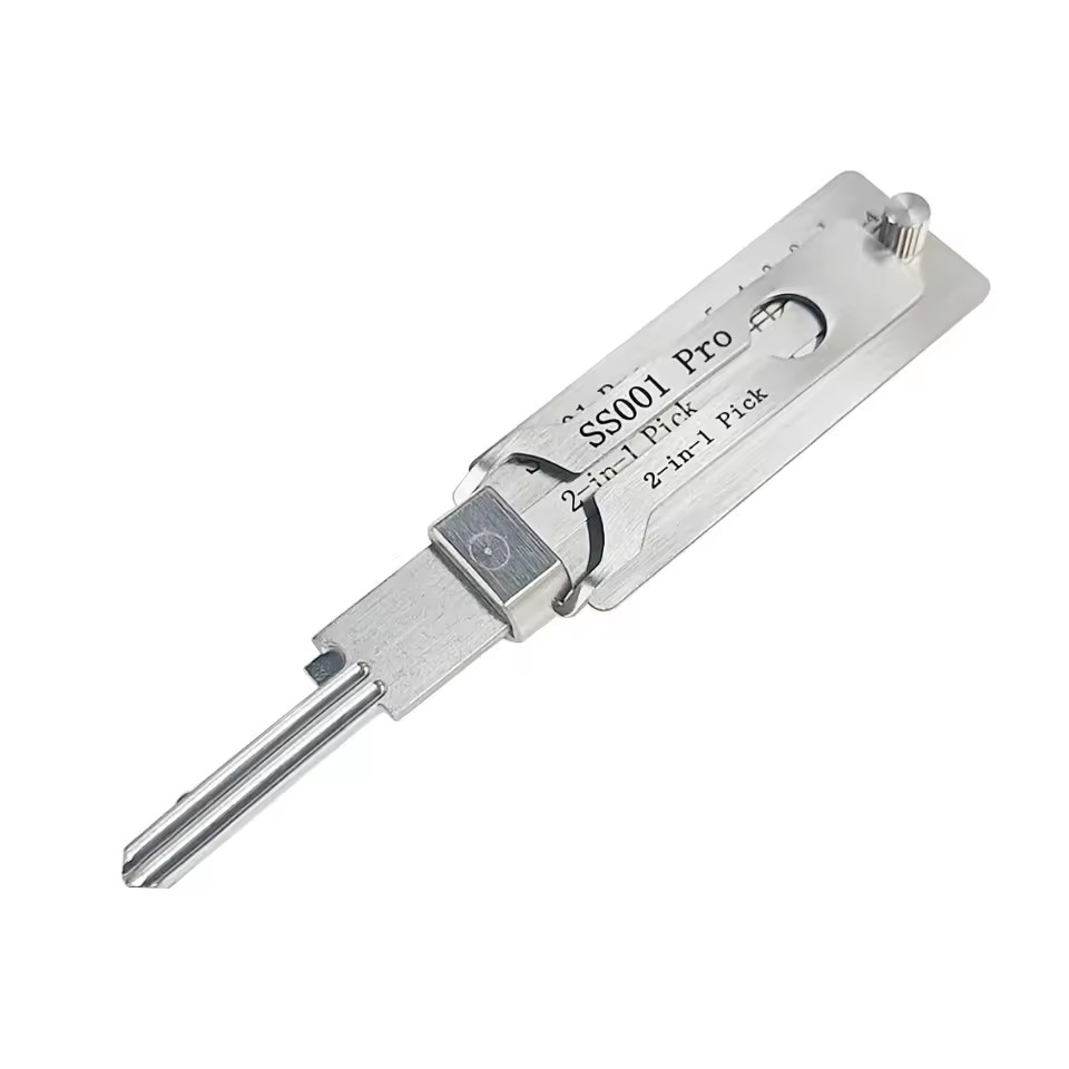 2-1 Stainless Steel SS001 PRO/SS002 PRO/ KW1/KW5 Key Decoder Tool for Locksmiths