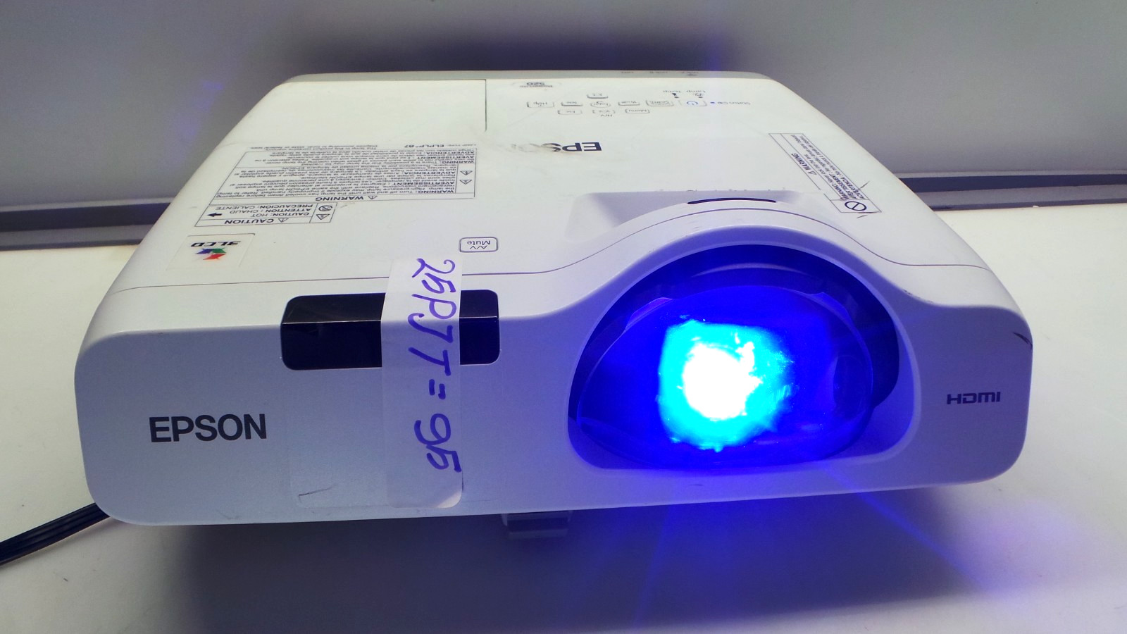 Epson PowerLite 520 H674A Projector 2700 Lumens - Tested - Power cord only