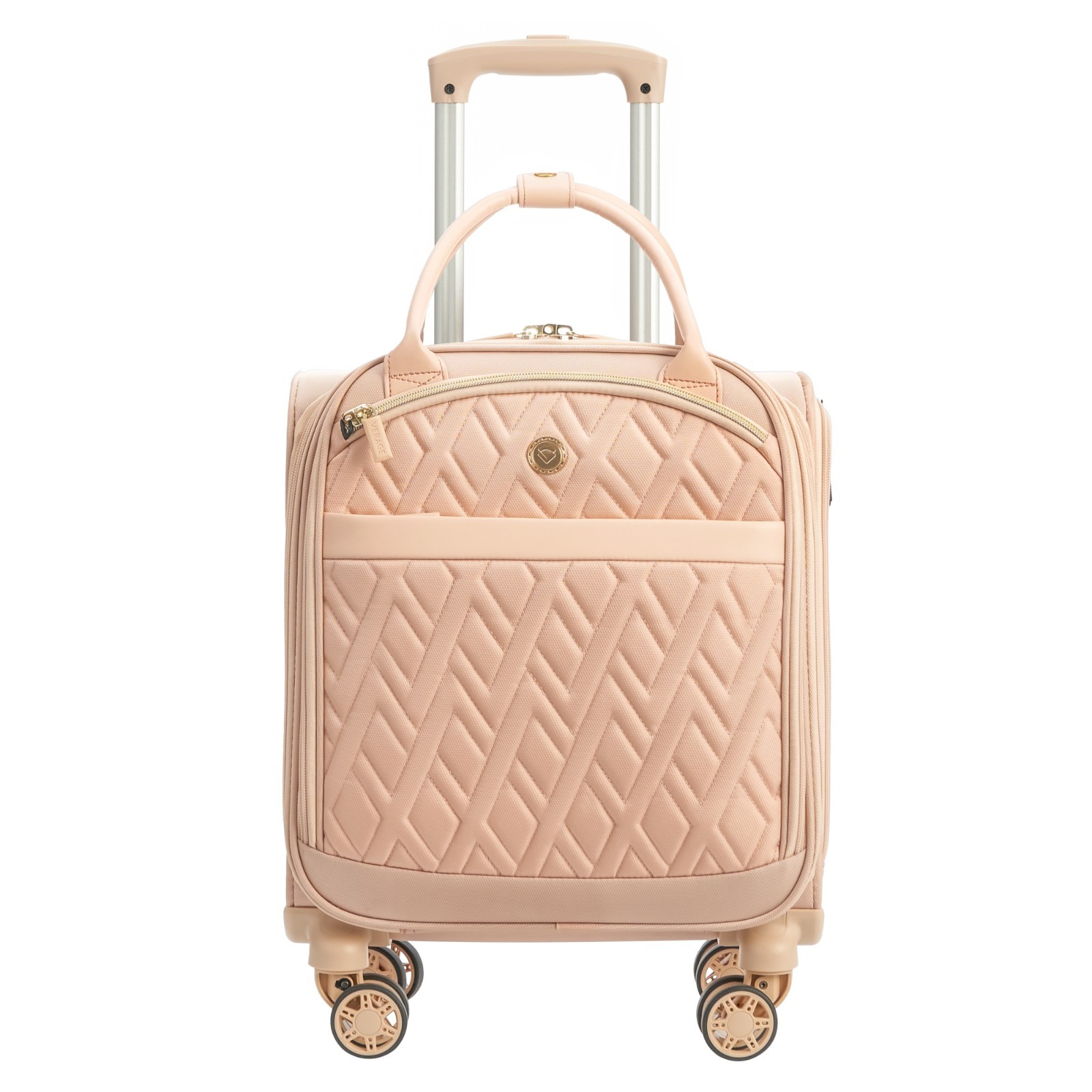 Verage Underseat Carry On luggage 14' Airline approved Women Men Charging Port