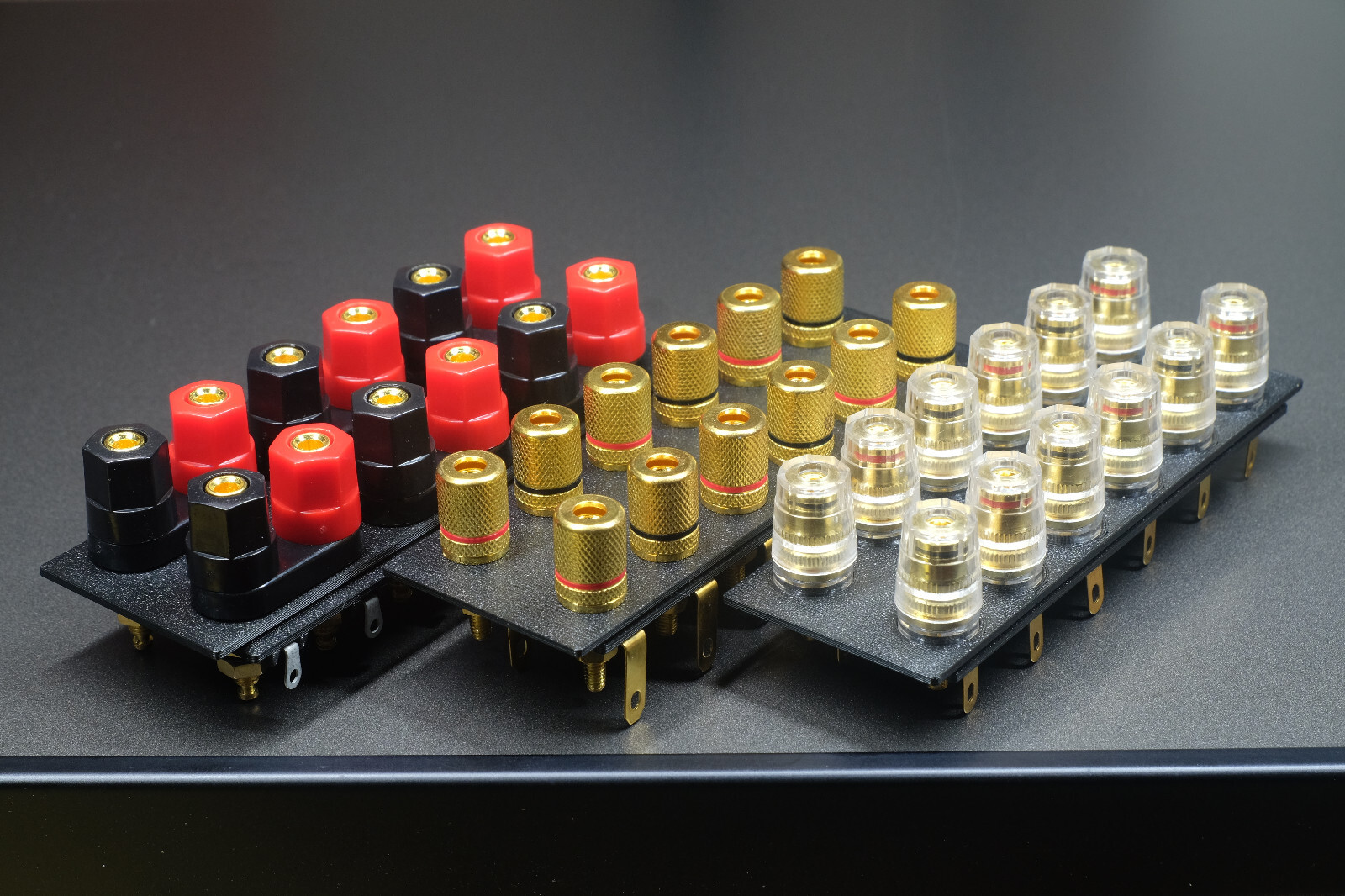 Kenwood KR-8010 speaker terminal upgrade kit