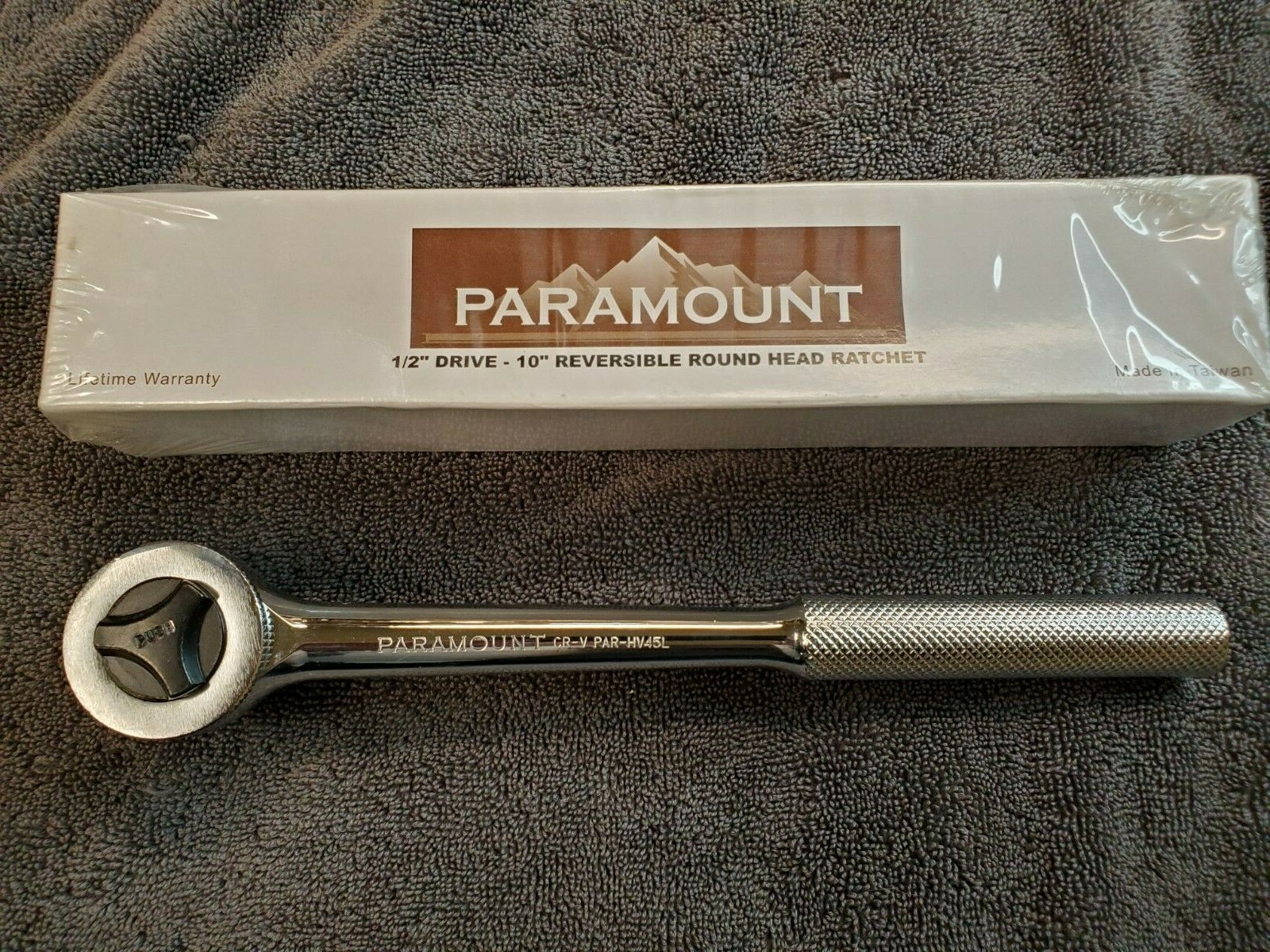 Paramount 1/2" Drive Round Head Quick-Release Ratchet - New in box